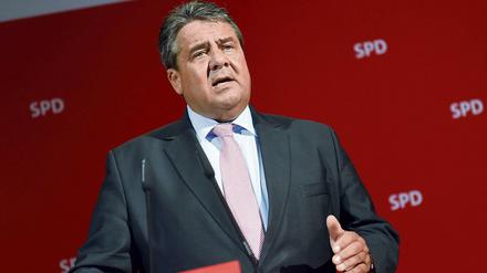 Sigmar Gabriel, SPD-Chef.