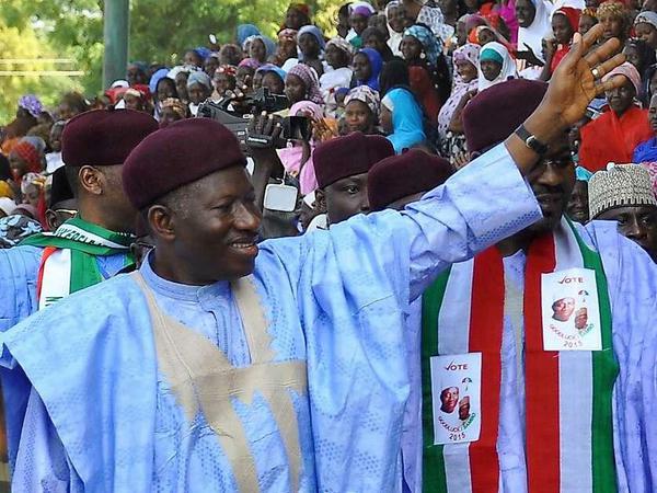 Seit 2010 ist Goodluck Jonathan Präsident von Nigeria. In Maiduguri war er allerdings nur zwei Mal. Einmal vor rund zehn Tagen, um intern Vertriebene zu besuchen. Und am Sonntag, um Stimmen für die Wahl am 14. Februar zu sammeln. 