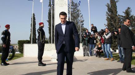 Bei seinem Staatsbesuch in Zypern ging es für Tspiras noch um die Geschichte. Bei seinem Besuch in Brüssel geht es demnächst um die Zukunft, vor allem um frisches Geld für Griechenland. 
