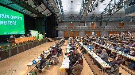 Die Grünen, hier beim Landesparteitag in Niedersachsen, fokussieren sich wieder auf ihre Kernthemen.