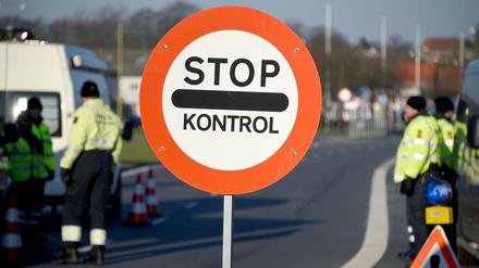 Seit dem 4. Januar wird an der deutsch-dänischen Grenze systematisch kontrolliert. 