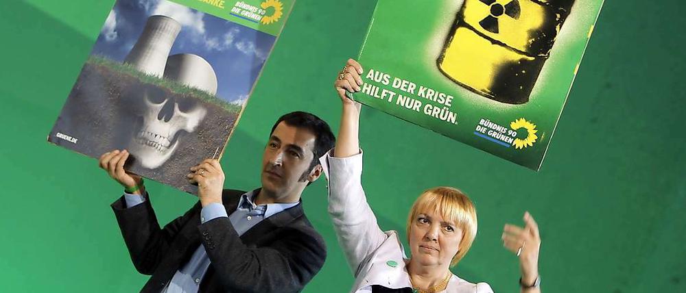 Grüne im Dilemma: Für den Atomausstieg und damit für Schwarz-Gelb oder gegen Schwarz-Gelb und damit auch gegen den Atomausstieg.