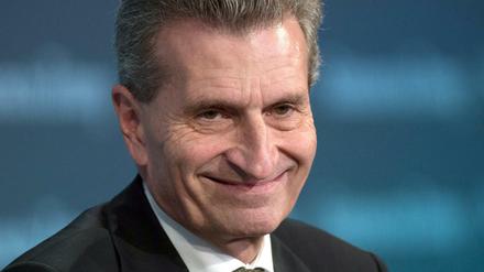 Irritiert mit merkwürdigen Witzen: der designierte EU-Haushaltskommissar Günther Oettinger.