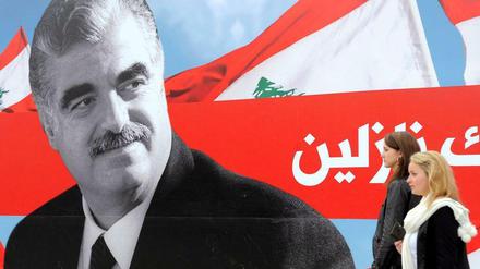 Bis heute wird der durch eine Autobombe getötete Premier Rafik Hariri von vielen Libanesen verehrt. Er hatte den Spitznamen „Mr. Lebanon“.