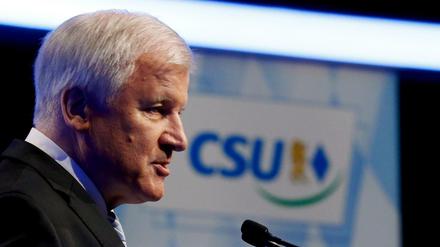 Bayern Ministerpräsident Horst Seehofer kämpft für seine Wiederwahl als CSU-Vorsitzender.