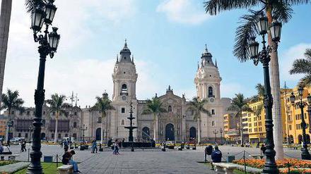 Lima, Plaza de Armas. 