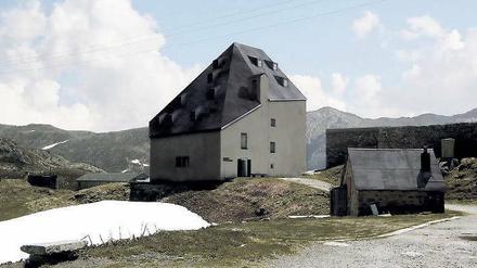 Im alten Gotthard-Hospiz, das auf der Liste des europäischen Kulturerbes steht, wird der Klassiker von horgenglarus verwendet: der Moser 1-250 aus dem Jahr 1931 von Werner Max Moser.