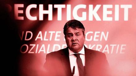 Sigmar Gabriel muss als Parteichef seiner SPD wieder Selbstvertrauen geben. Beim Konvent hat er dazu Gelegenheit. 