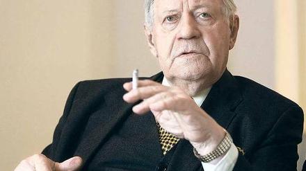 Alt-Kanzler Helmut Schmidt wird 95 Jahre alt