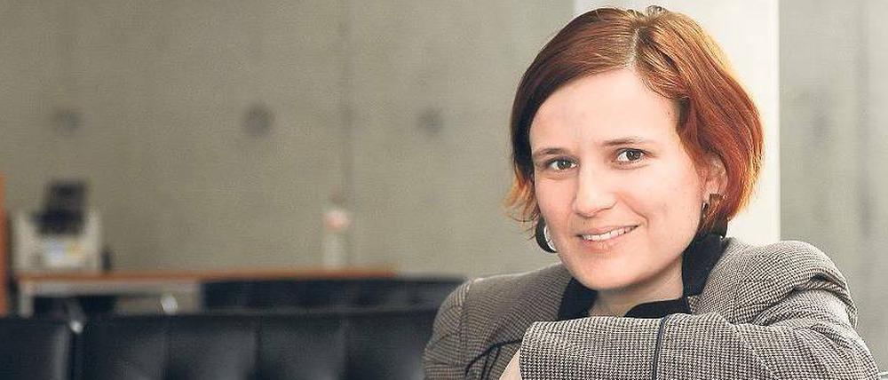 Katja Kipping (33) ist Vize-Chefin der Linken. Die Dresdnerin übte dieses Amt schon seit 2003 in der Vorgängerpartei PDS aus, die sich 2007 mit der WASG vereinigte.