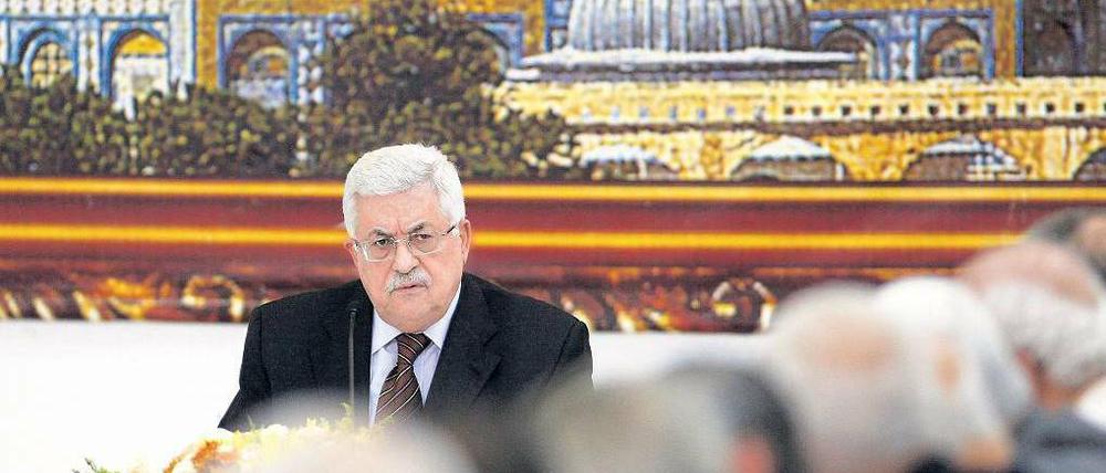Präsident Mahmud Abbas hat bei einem Treffen der PLO in Ramallah angekündigt, er werde für die UN-Anerkennung eines Palästinenserstaates kämpfen. 