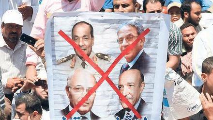 Der Protest geht weiter. Viele Ägypter sind strikt dagegen, dass ein Politiker, der dem alten Regime nahe stand, im Juni ihr neuer Präsident wird. 