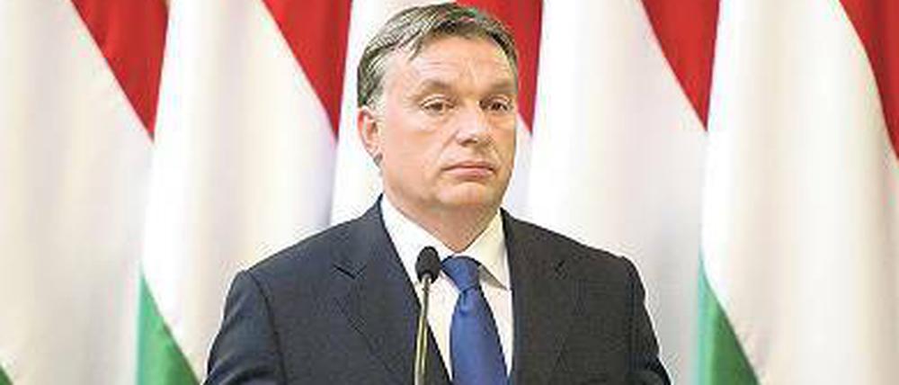 Ungarns Premier Viktor Orban plant eine Änderung des Wahlgesetzes.