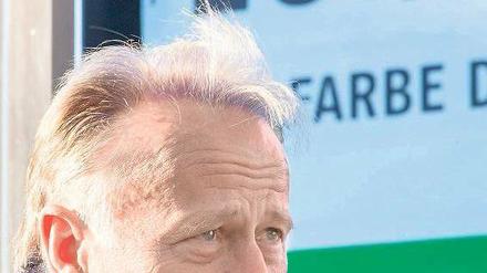 Bleibt gelassen. Grünen-Spitzenkandidat Jürgen Trittin steht zu Rot-Grün.