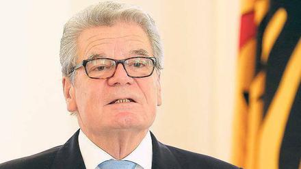 Begründet seinen Schritt nicht: Bundespräsident Joachim Gauck. 