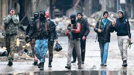 Kämpfer im syrischen Bürgerkrieg