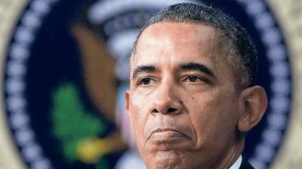 Stunde der Wahrheit. US-Präsident Barack Obama hat am Freitag in Washington eine lang erwartete Rede zu den Abhörpraktiken der USA gehalten. Foto: Larry Downing/Reuters