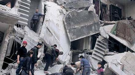 Während der Verhandlungen in Genf geht der Krieg in Syrien mit unverminderter Brutalität weiter. 