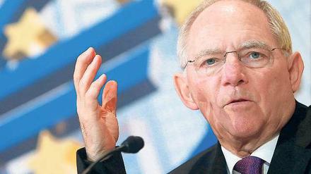 Wolfgang Schäuble will keine neuen Schulden