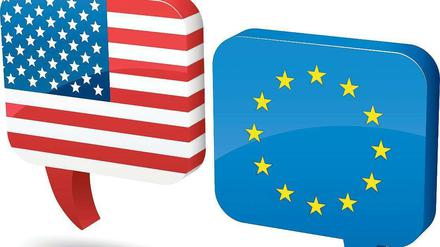 Kommunikation ist alles: Die EU und die USA verhandeln seit Monaten über das Freihandelsabkommen TTIP. 