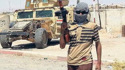 Die Kämpfer der Extremistengruppe „Islamischer Staat im Irak und Syrien“ kontrollieren inzwischen weite Teile des Nordiraks. 