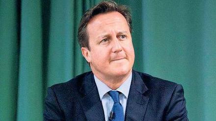 Gibt der Ukip und Parteirebellen nach: Premierminister David Cameron.
