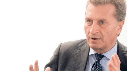 Günther Oettinger (61) war in den vergangenen fünf Jahren Energiekommissar. Unter dem neuen Kommissionschef Jean-Claude Juncker wird der CDU-Politiker das Ressort „Digitale Wirtschaft“ verantworten.