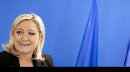 Marine Le Pen vom Front National sieht sich als Siegerin der Wahl.