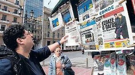 „Das Eis ist gebrochen“. Griechische Zeitungen zeigen sich erleichtert. 