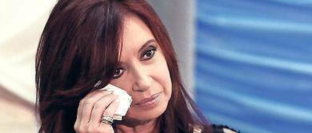 Abschied von der Macht: Cristina Kirchner kann nicht wiedergewählt werden. 