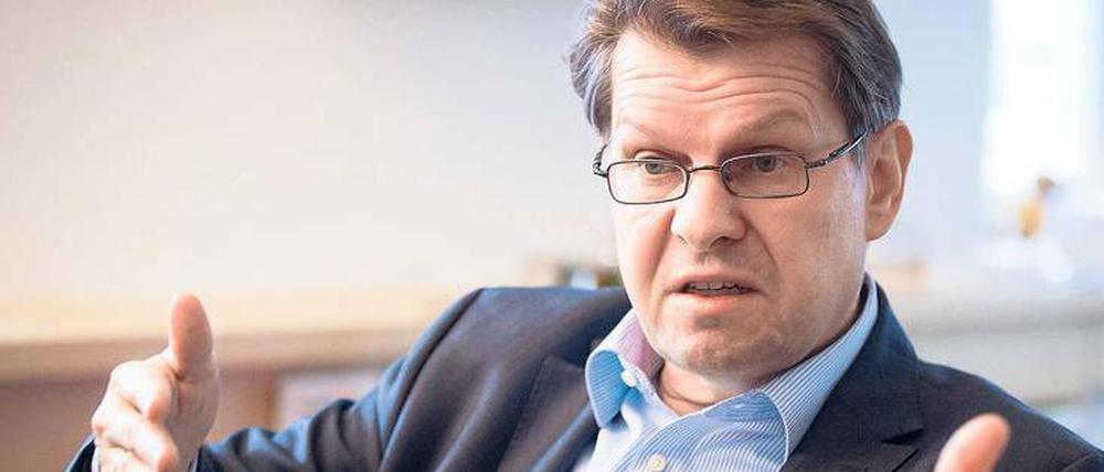 SPD-Vizepräsident Ralf Stegner will keine große Koalition mehr.