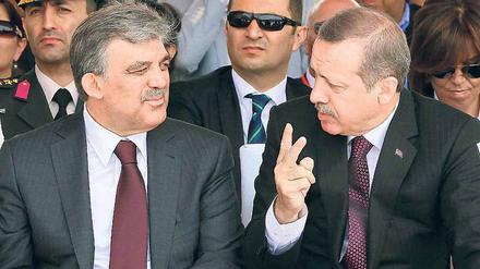 Da waren sie noch Freunde. Abdullah Gül (links) und Staatschef Recep Tayip Erdogan. 