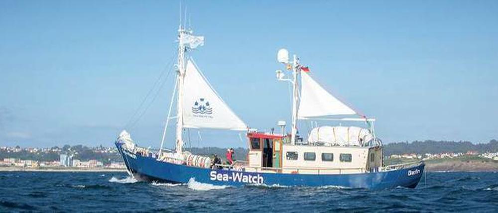 Nach achtwöchiger Fahrt von Hamburg Richtung Mittelmeer erreichte die "Sea Watch" ihr Ziel: die Insel Lampedusa.