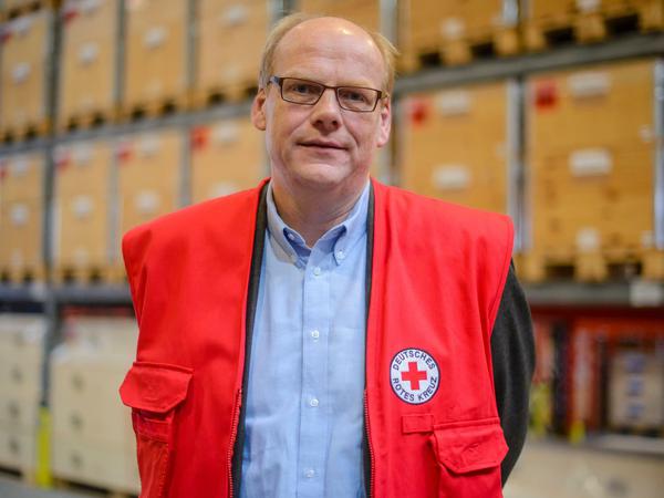 Christof Johnen (50) koordiniert fürs Rote Kreuz unter anderem die Zusammenarbeit mit dem Syrischen Roten Halbmond.