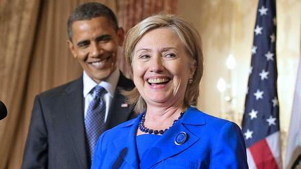 Mit prominenter Unterstützung: US-Präsident Barack Obama hält Hillary Clinton für eine geeignete Kandidatin.