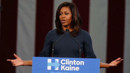 Michelle Obama greift am 13. Oktober Donald Trump an, ohne seinen Namen zu nennen.