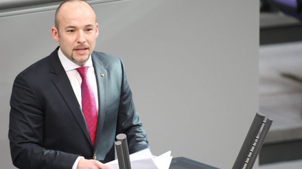 Verlangt Seehofers Ablösung: der Bundestagsabgeordnete Alexander Hoffmann (CSU).