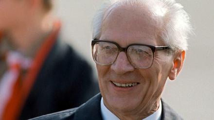 DDR-Staats- und Parteichef Erich Honecker
