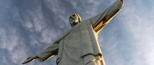 Die Christusstatue in Rio de Janeiro.