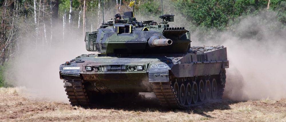Objekt der Begierde für Kiew: deutsche Leopard-Panzer.