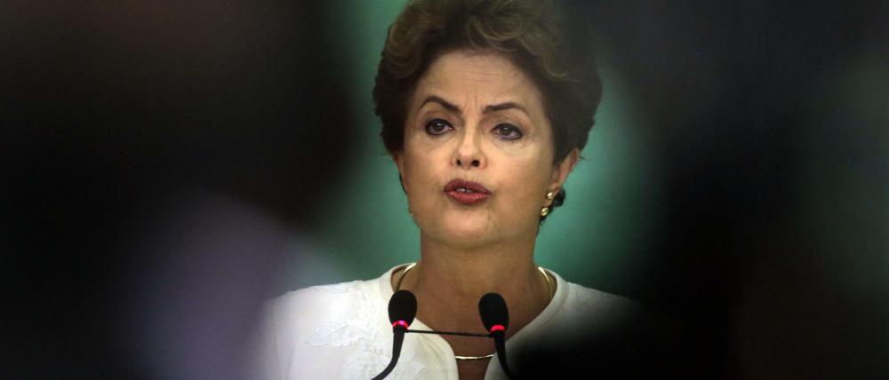 Brasiliens Staatschefin Dilma Rousseff. 