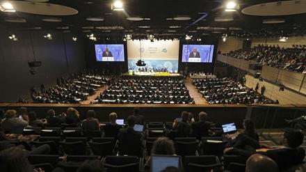 In Bonn hat am Montagmorgen die 23. Weltklimakonferenz begonnen. 