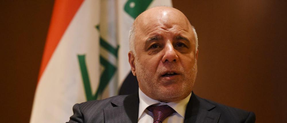 Der irakische Ministerpräsident Haider al Abadi.