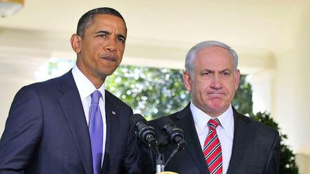  Barack Obama und Benjamin Netanjahu: Der US-Präsident is not amused von der Nachricht, dass Israel die Atomverhandlungen mit dem Iran ausspioniert hat.