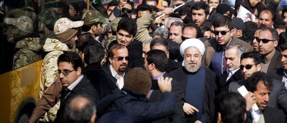 Irans Präsident Hassan Ruhani kommt bald nach Deutschland.