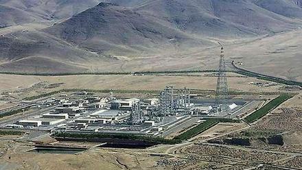 Ein iranischer Schwerwasserreaktor bei Arak. 