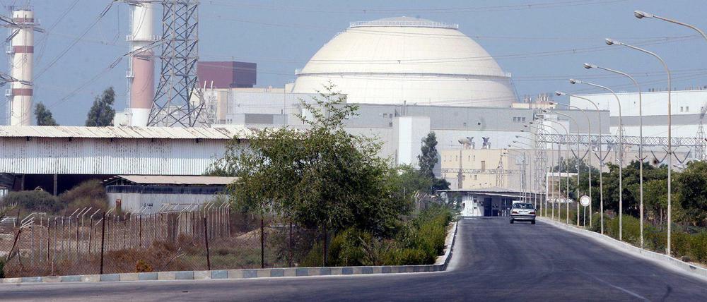Das iranische Atomkraftwerk Buschehr, aufgenommen 2010.