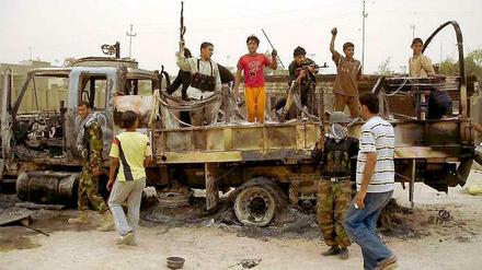 Die Extremistengruppe Isis ist im Irak weiter auf dem Vormarsch.