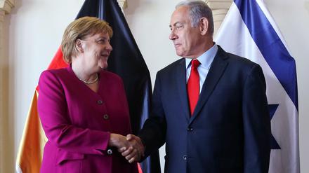 Angela Merkel ist eine Freundin des jüdischen Staats. Als solche rügt sie zuweilen auch die Politik ihres Amtskollegen Benjamin Netanjahu.