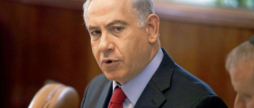 Israels Ministerpräsident Benjamin Netanjahu.